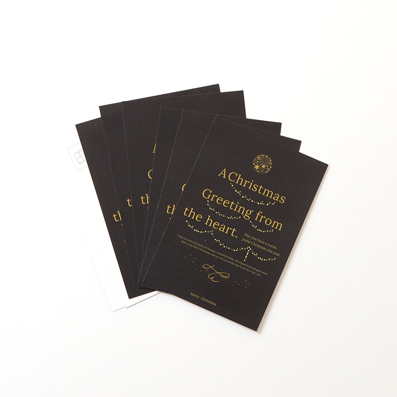 ゴールドツリー クリスマスDM・ポストカード (20枚セット)