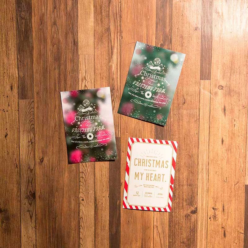 オーナメント クリスマスDM・ポストカード (20枚セット