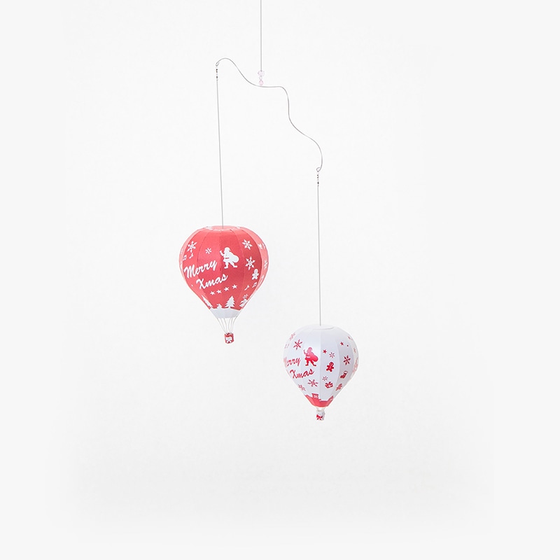 ペーパークラフトキット　クリスマスバルーンセット 2個セット