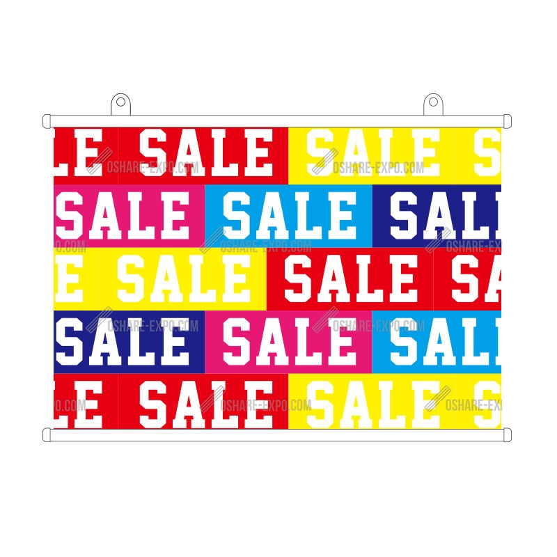 テープ柄 SALEタペストリー