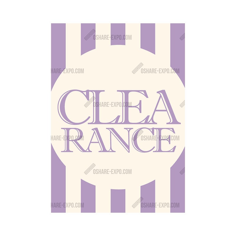 太ストライプ CLEARANCE ポップ・ポスター