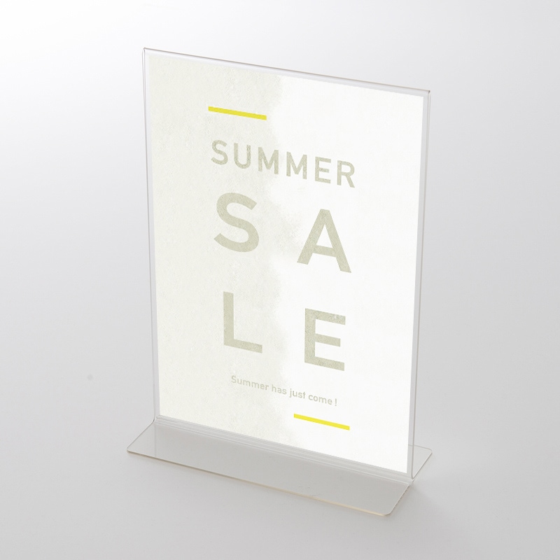 アクリルスタンドセット  砂浜・波デザイン　SUMMER SALEポップ
