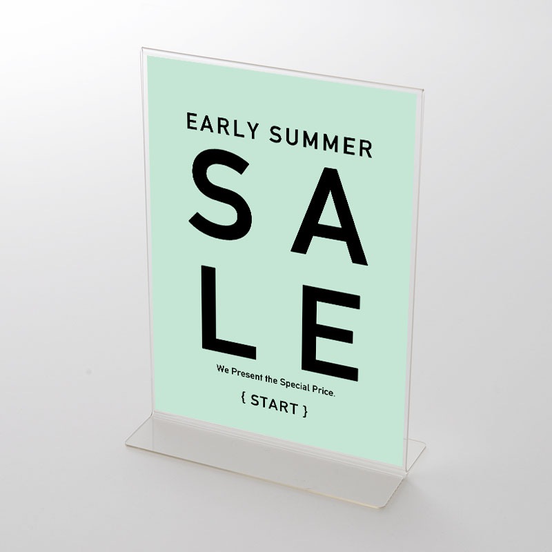 アクリルスタンドセット  ミントブルー　シンプル　EARLY SUMMER ポップ