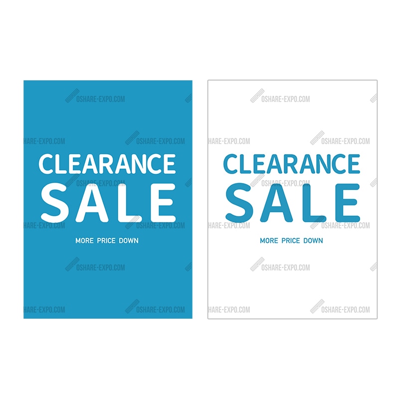 バイカラー CLEARANCE SALE② ポップ・ポスター