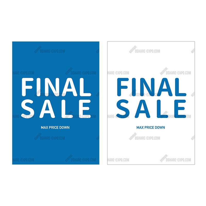 バイカラー FINAL SALE② ポップ・ポスター
