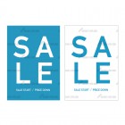 バイカラー SALE① ポップ・ポスター