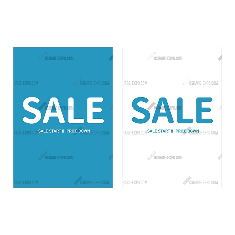 バイカラー SALE② ポップ・ポスター