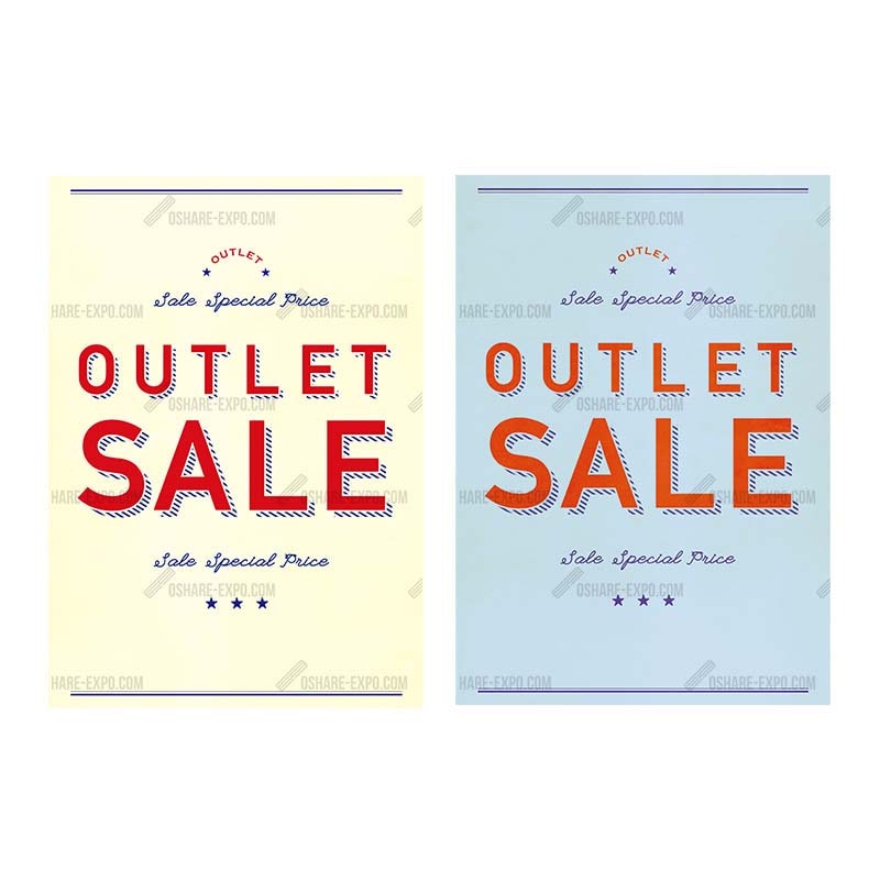 カジュアル OUTLET SALE ポップ・ポスター