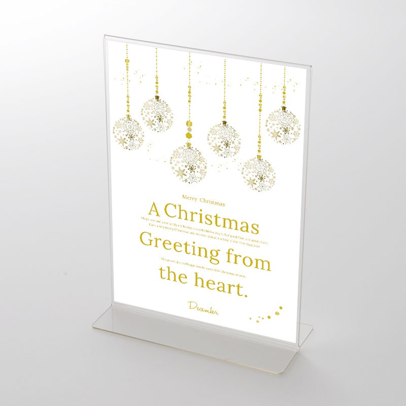 アクリルスタンドセット　オーナメント クリスマスポップ