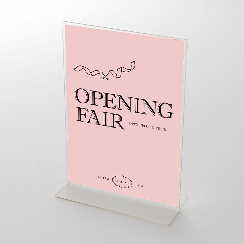 アクリルスタンドセット 3カラー OPENING FAIR ポップ