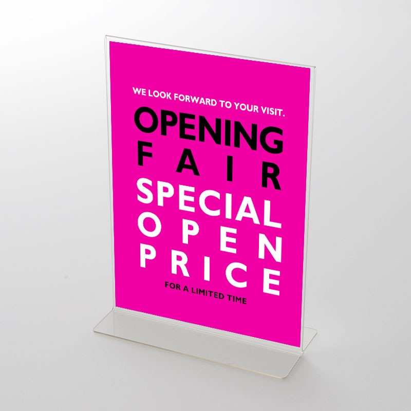アクリルスタンドセット SPECIAL PRICE OPENING FAIR ポップ