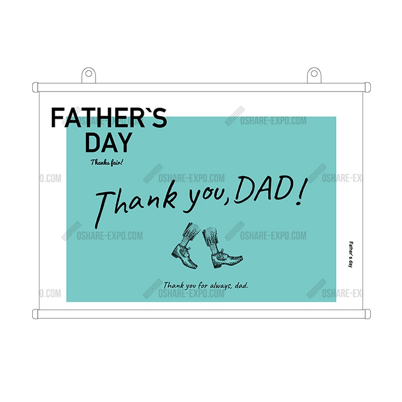 Thank you Dad! 父の日メッセージタペストリー