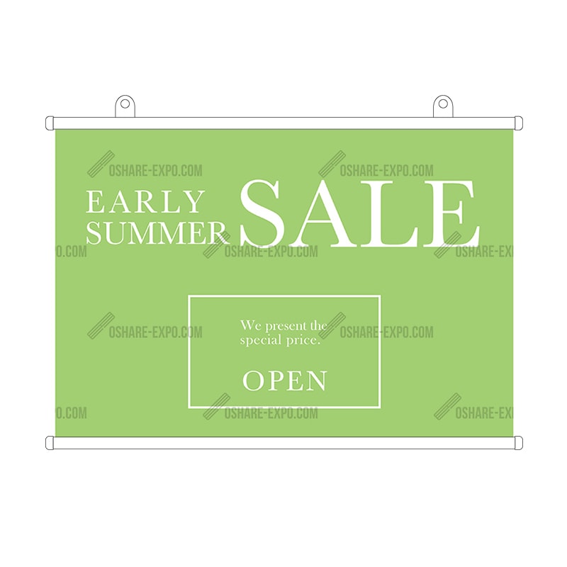 パステルグリーン　EARLY SUMMER タペストリー