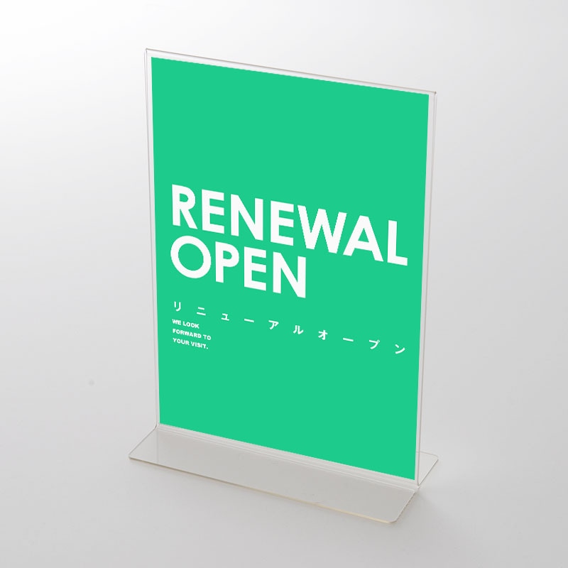 アクリルスタンドセット RenewalOpen POP ポップカラー