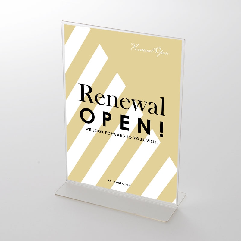 アクリルスタンドセット RenewalOpen POP ギフト柄②