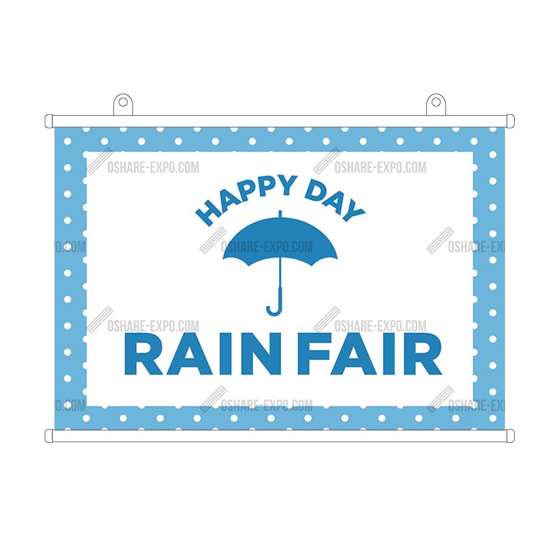 ドット柄 雨の日フェア タペストリー