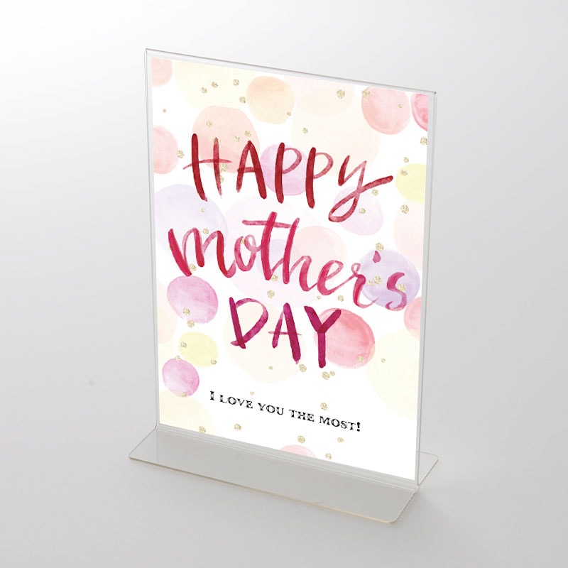 アクリルスタンドセット ドット HAPPY MOTHER'S DAYポップ