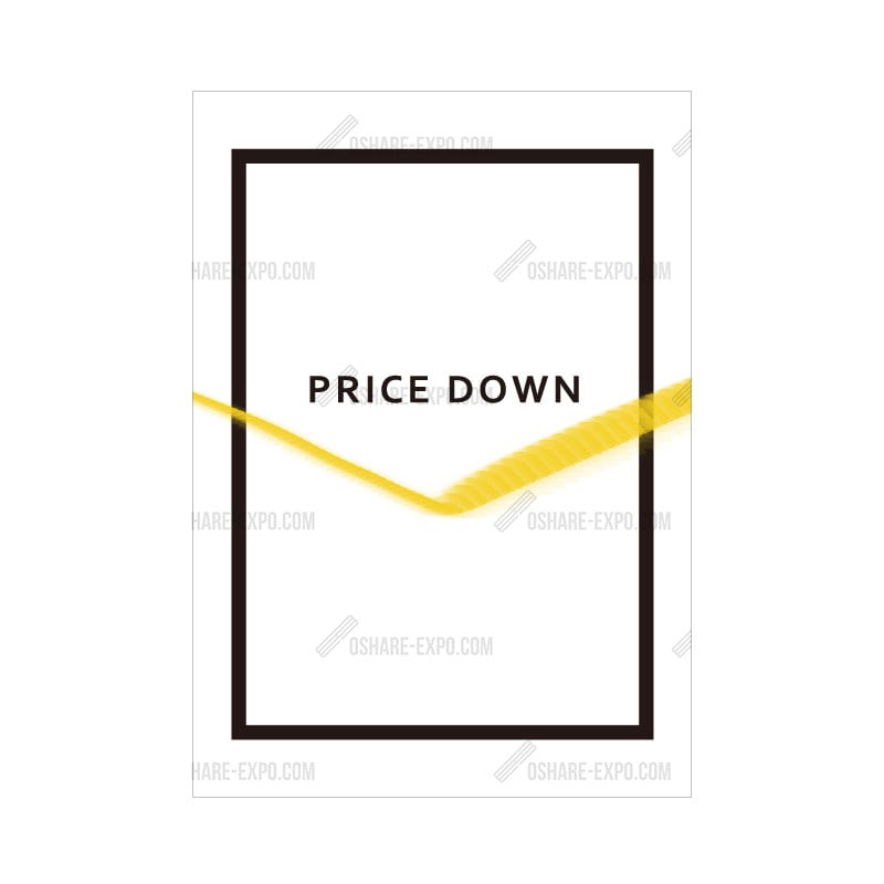 PRICE DOWNポップ・ポスター⑤