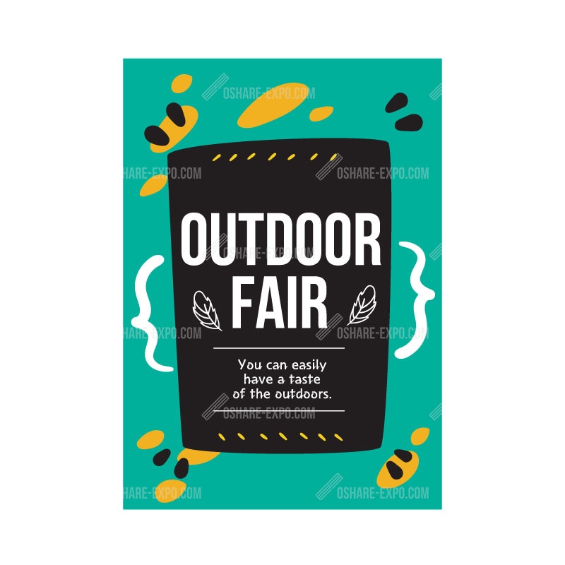 OUTDOOR FAIRポップ・ポスター③
