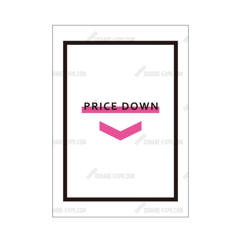PRICE DOWNポップ・ポスター②