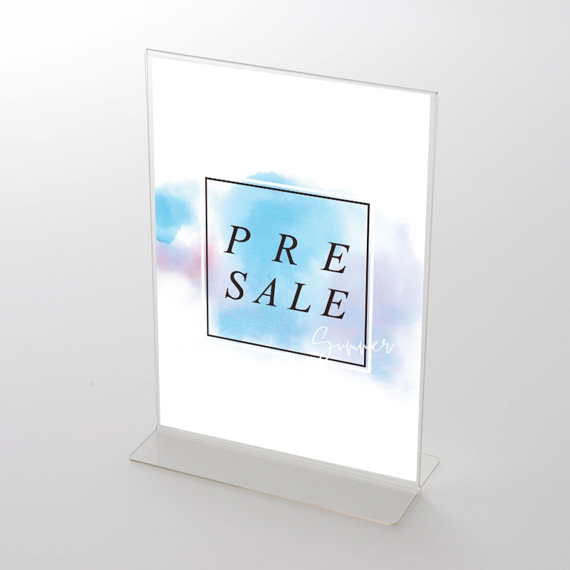 アクリルスタンドセット 水彩 SUMMER用 PRE SALEポップ