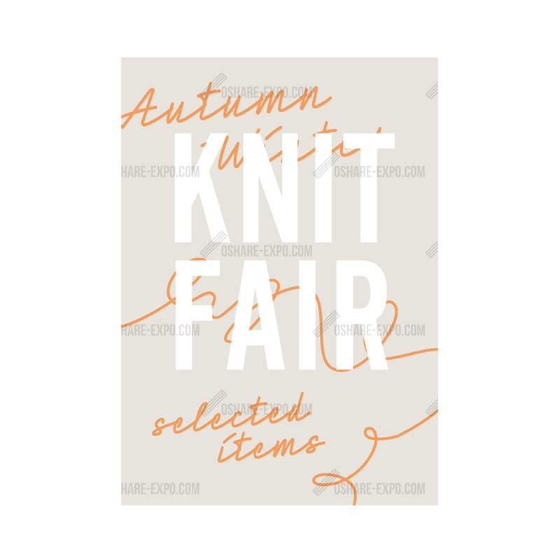 KNIT FAIRポップ・ポスター