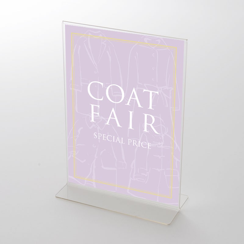 アクリルスタンドセット イラスト COAT FAIR ポップ