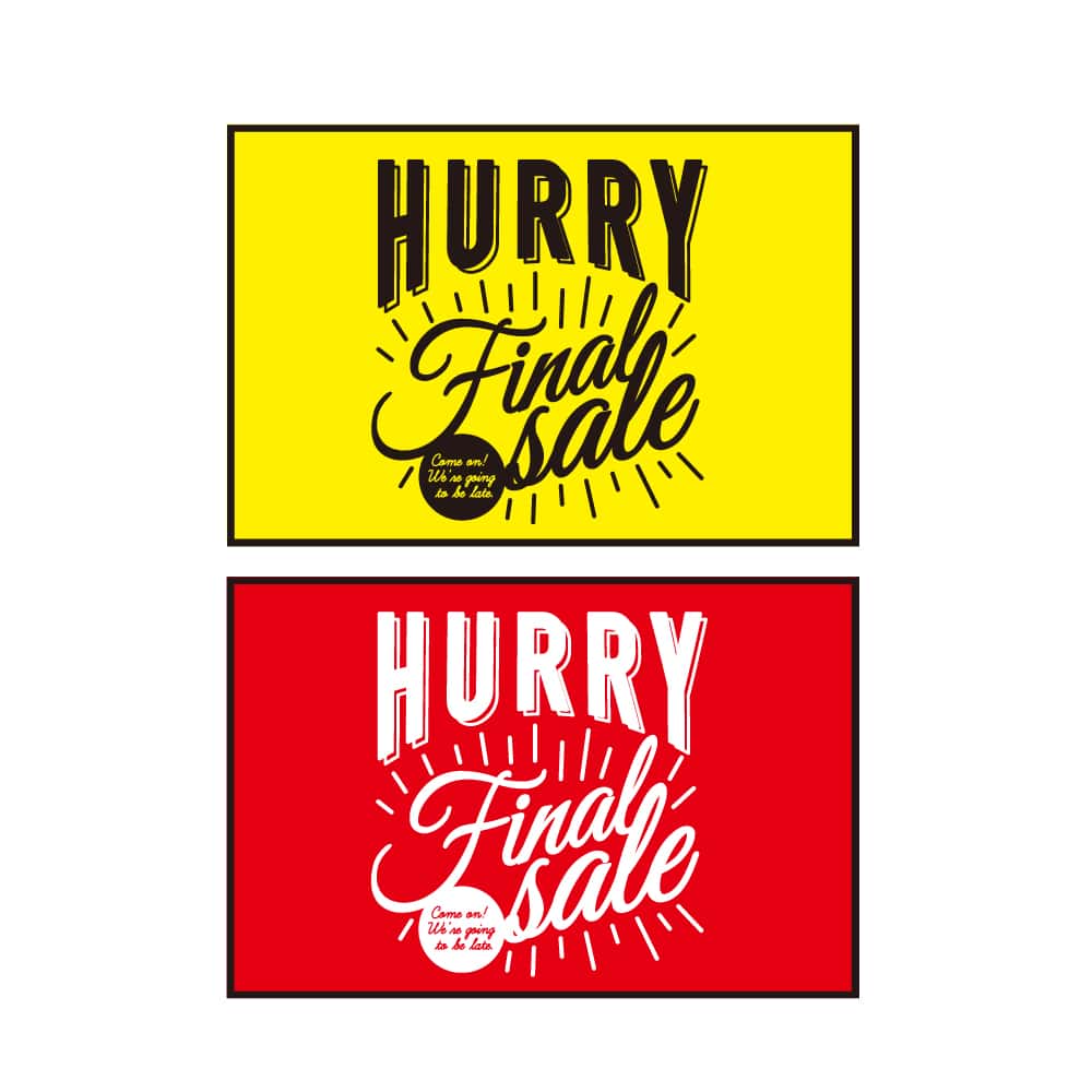 フォトマットコーティング　販売促進 フロアマット　FINAL SALE  ファイナルセール