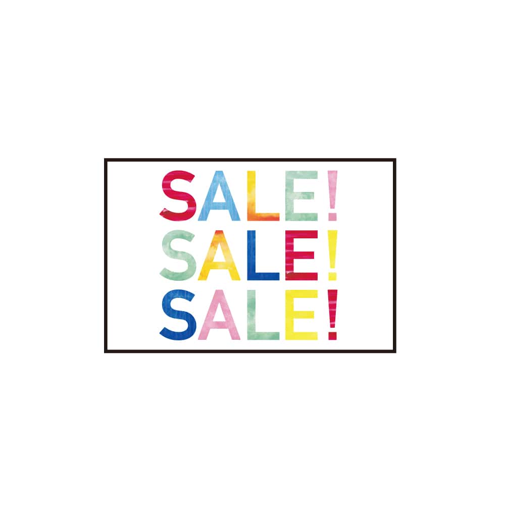 フォトマットコーティング　販売促進 フロアマット　SALE④