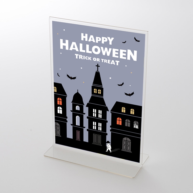 アクリルスタンドセット ハロウィンの夜イラスト ハロウィンポップ