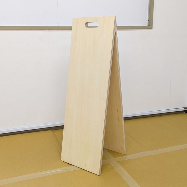 当社オリジナル 木製の卓上A型看板/POPスタンド