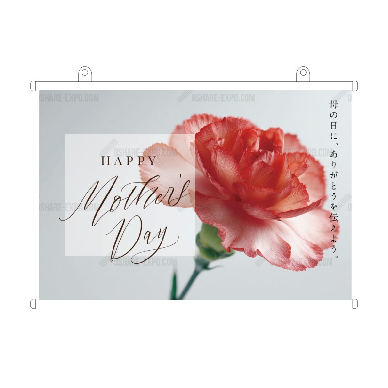 母の日MOTHER'S DAY「カーネーション②」 タペストリー