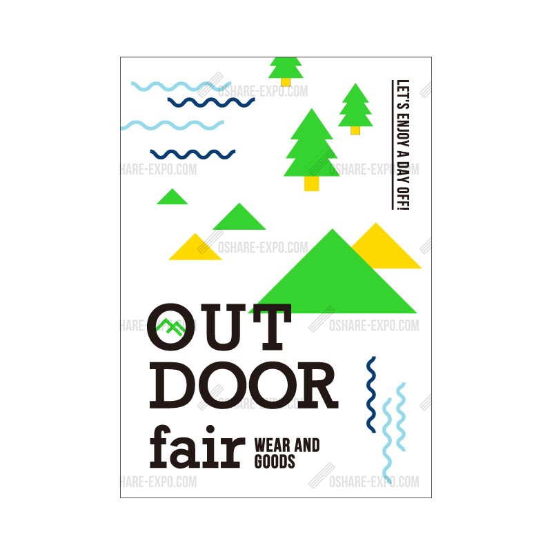 OUTDOOR FAIRポップ・ポスター①