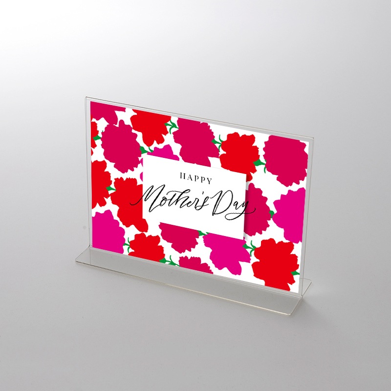 アクリルスタンドセット  母の日MOTHER'S DAY「花のポップアート」 ポップ