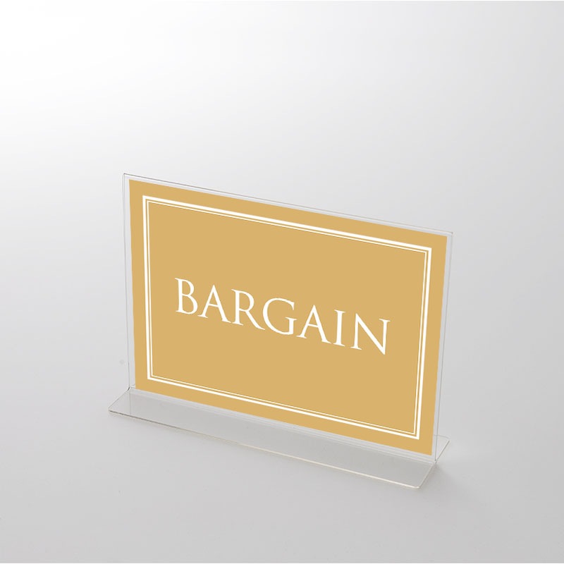 アクリルスタンドセット 明朝体 BARGAINポップ