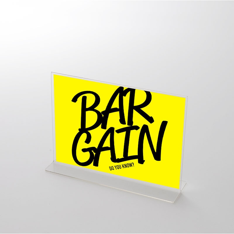 アクリルスタンドセット マーカー調 BARGAINポップ