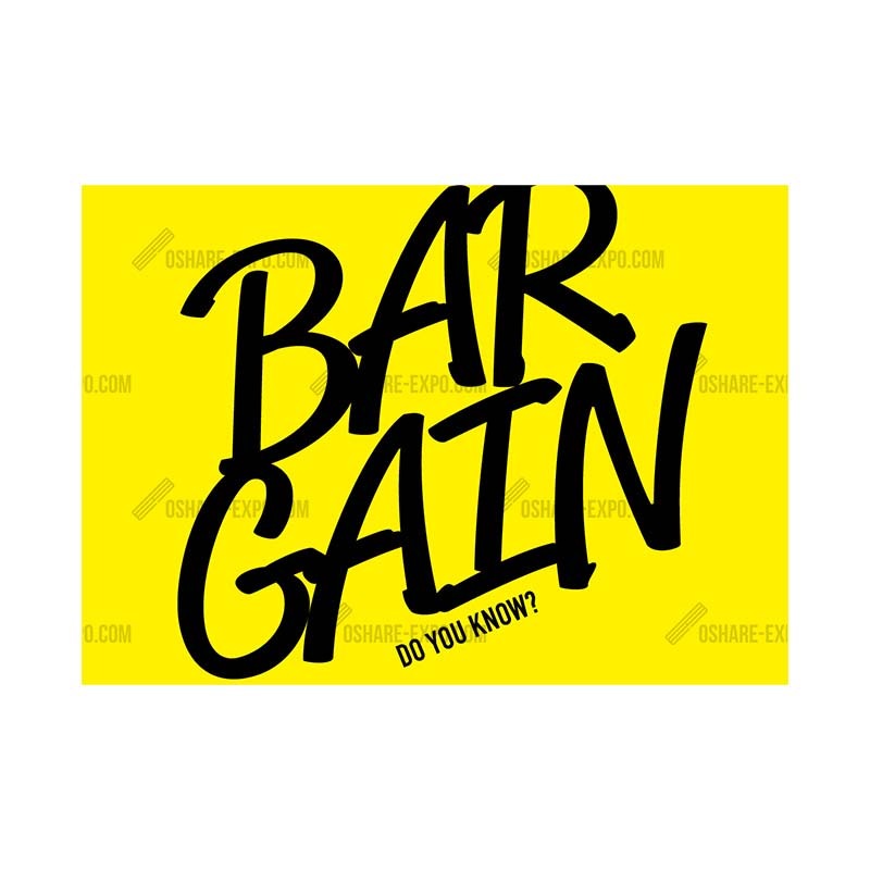 アクリルスタンドセット マーカー調 BARGAINポップ