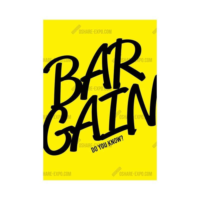 アクリルスタンドセット マーカー調 BARGAINポップ