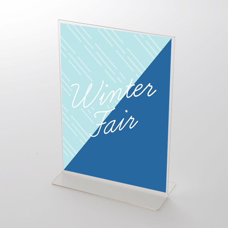 アクリルスタンドセット バイカラー WINTER FAIR ポップ
