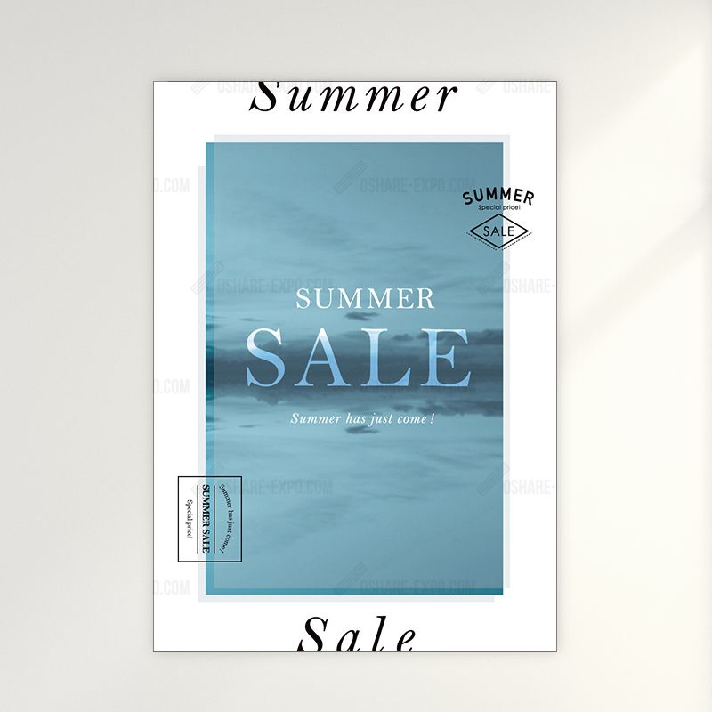 SEAデザイン　SUMMER SALE ポップ・ポスター