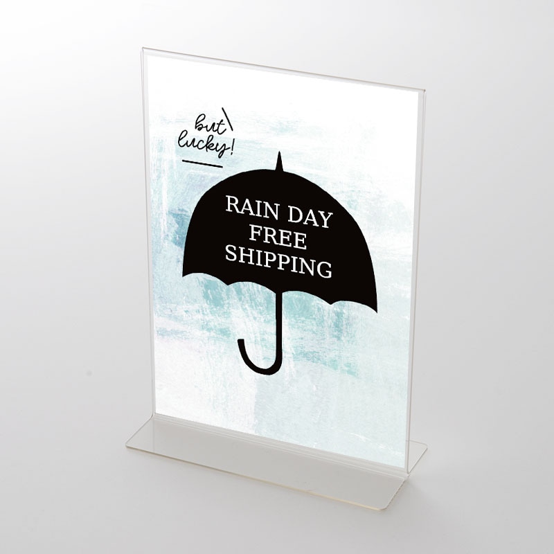 アクリルスタンドセット アンブレラ 雨の日送料無料ポップ