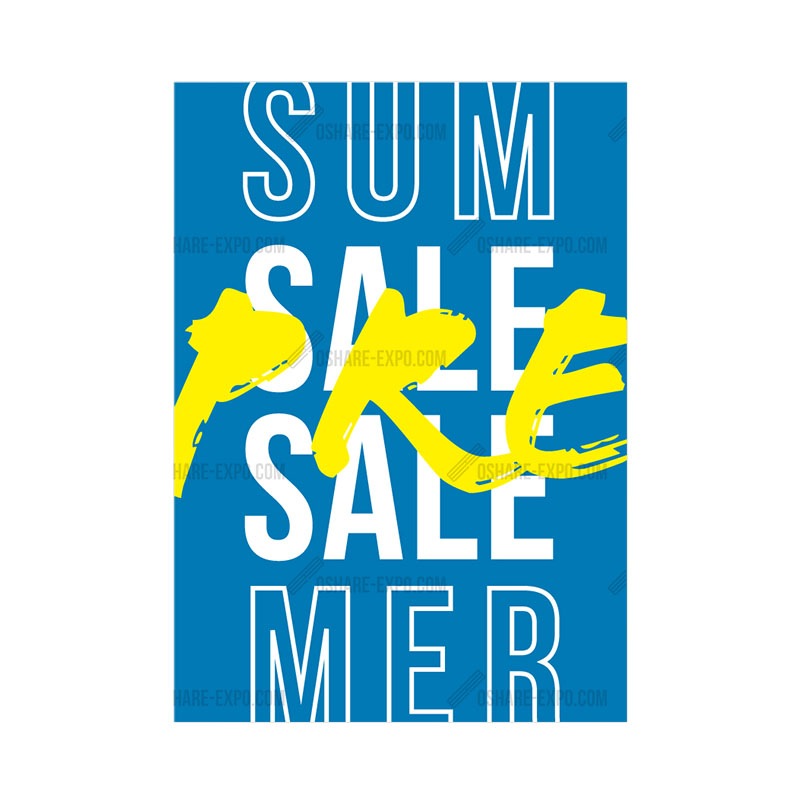 アクリルスタンドセット SUMMER用 PRE SALEポップ②