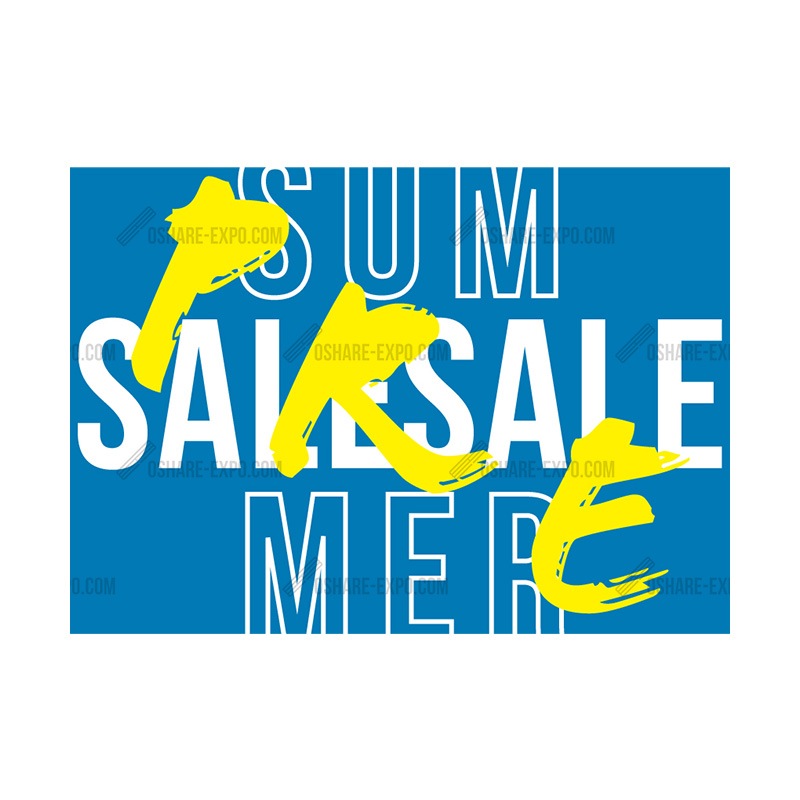 アクリルスタンドセット SUMMER用 PRE SALEポップ②