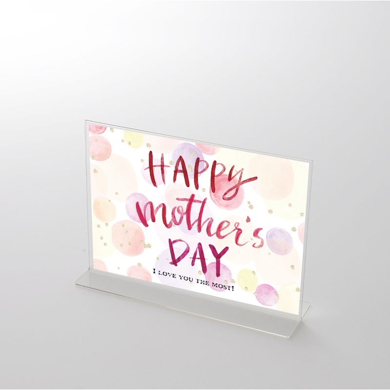 アクリルスタンドセット ドット HAPPY MOTHER'S DAYポップ