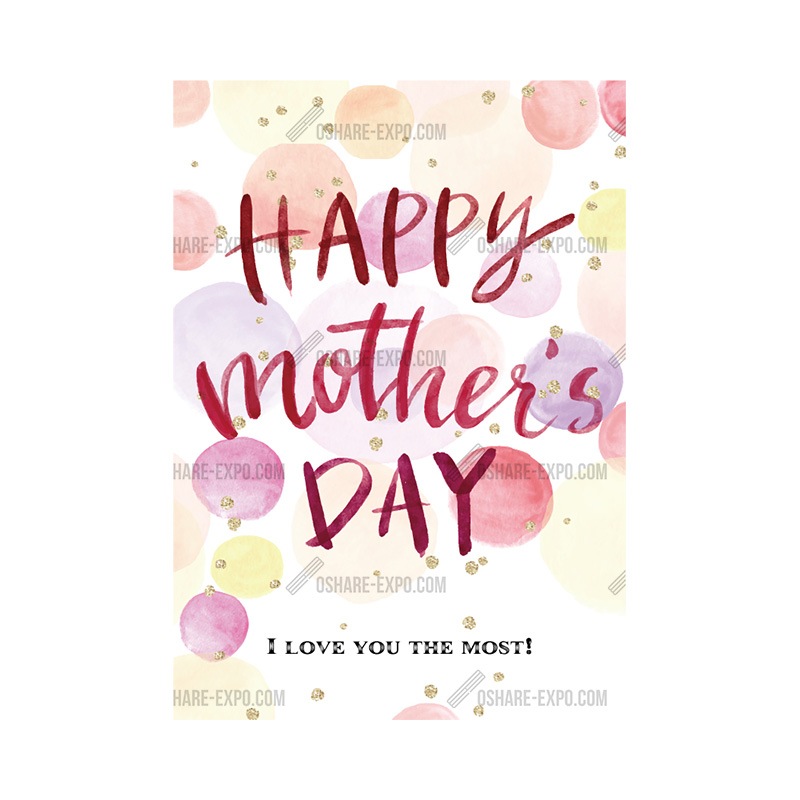 アクリルスタンドセット ドット HAPPY MOTHER'S DAYポップ