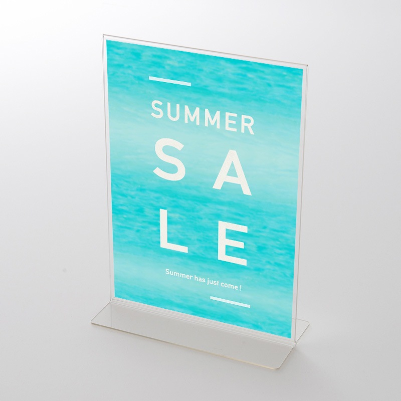 アクリルスタンドセット  砂浜・波デザイン　SUMMER SALEポップ