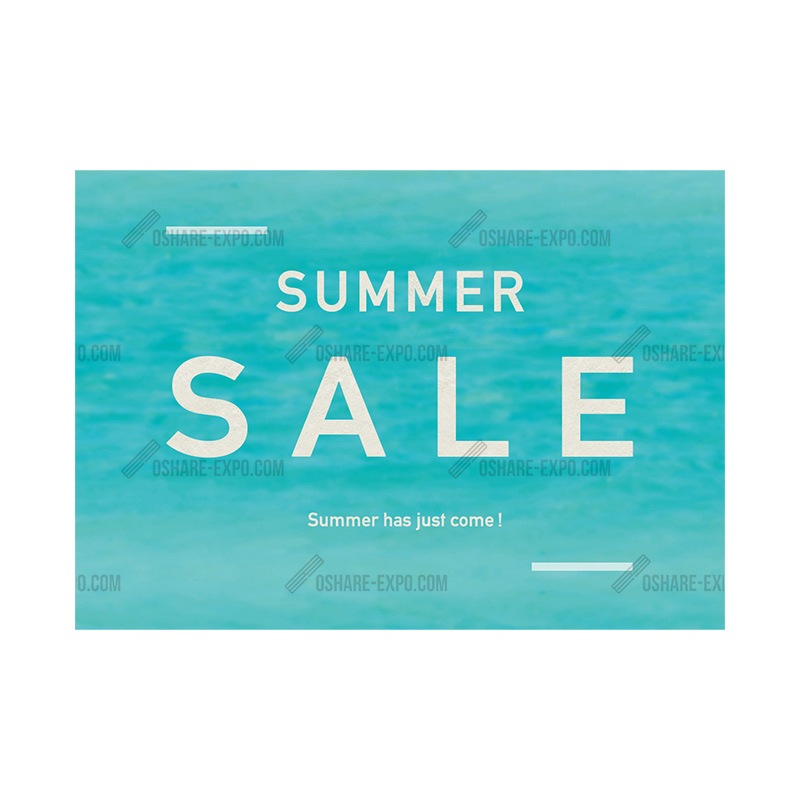 アクリルスタンドセット  砂浜・波デザイン　SUMMER SALEポップ