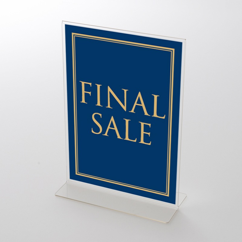アクリルスタンドセット 明朝体 FINAL SALEポップ