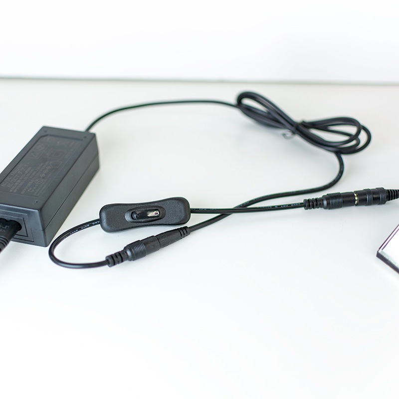 商品陳列用什器・ライティングステージ　オプション品　電源ON／OFFスイッチ