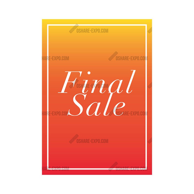 アクリルスタンドセット グラデーション FINAL SALEポップ